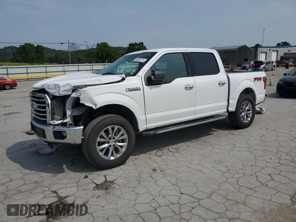 2017 Ford F-150 XL with VIN 1FTEW1EF7HKC10263, listed as a Copart auction lot 60650175 with 167,319 mi miles and Salvage title. Bid and sale history available at DreamBid. Image 1.
