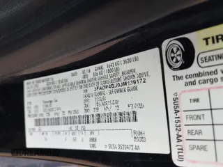2018 Ford Fiesta SE z VIN 3FADP4BJ0JM139172, wystawiony jako IAAI lot #41212242 z przebiegiem 160 238 mil mil oraz . Historia ofert i sprzedaży dostępna na DreamBid. Obrazek 9.