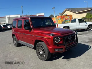 2019 Mercedes-Benz G 550 with VIN WDCYC6BJ9KX330498, listed as a Copart auction lot 83710444 with 35,363 mi miles and Non Repairable. Bid and sale history available at DreamBid. Image 1.