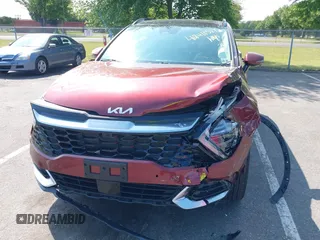 2024 Kia Sportage SX-Prestige with VIN 5XYK5CDF5RG148906, listed as a IAAI auction lot 42411377 with 24,833 mi miles and . Bid and sale history available at DreamBid. Image 6.