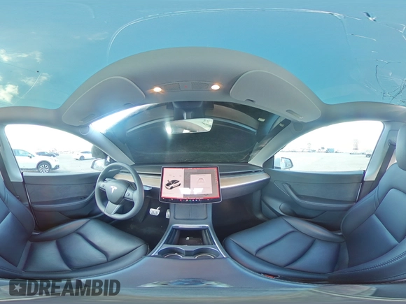2022 Tesla Model Y Performance with VIN 7SAYGDEF1NF342071, listed as a Copart auction lot 43084905 with 30,534 mi miles and Salvage Title. Bid and sale history available at DreamBid. Image 12.