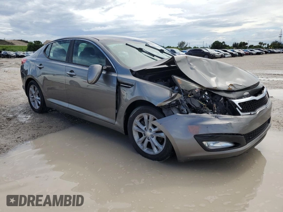 2013 Kia Optima EX with VIN 5XXGN4A77DG148198, listed as a Copart auction lot 51230665 with 122,604 mi miles and Non Repairable. Bid and sale history available at DreamBid. Image 4.
