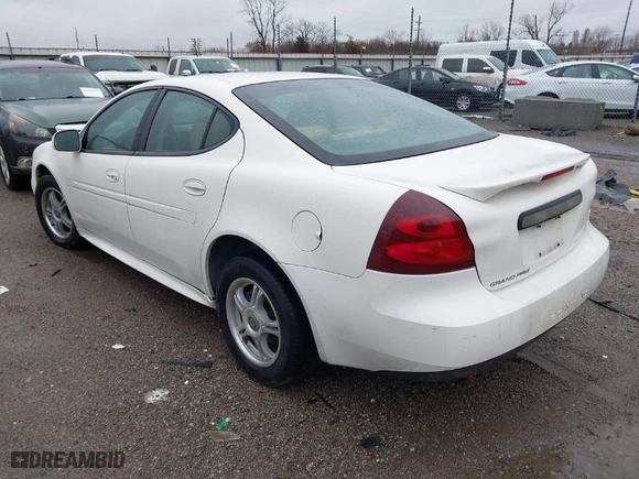 2005 Pontiac Grand Prix with VIN 2G2WP522X51343657, listed as a IAAI auction lot 41675876 with 280233 miles. Bid and sale history available at carsss.com. Image 3.