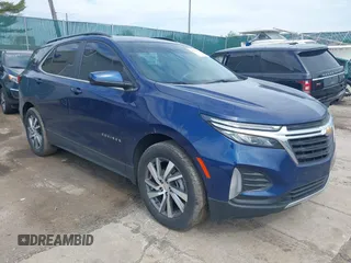 2022 Chevrolet Equinox LT z VIN 3GNAXKEV0NL272405, wystawiony jako IAAI lot #42186702 z przebiegiem 34 111 mil mil oraz . Historia ofert i sprzedaży dostępna na DreamBid. Obrazek 1.