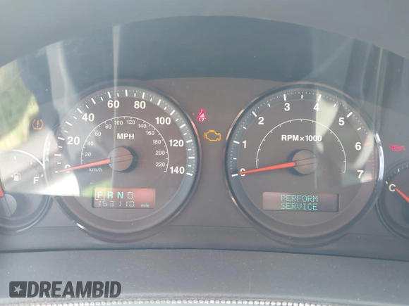 2006 Jeep Grand Cherokee Laredo with VIN 1J4GS48K56C260532, listed as a IAAI auction lot 42607110 with 153,110 mi miles and . Bid and sale history available at DreamBid. Image 7.
