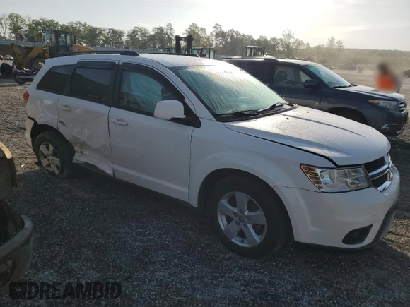 2012 Dodge Journey SXT z VIN 3C4PDCBGXCT153166, wystawiony jako Copart lot #53843265 z przebiegiem 177 289 mil mil oraz Szkoda całkowita • Salvage title. Historia ofert i sprzedaży dostępna na DreamBid. Obrazek 4.