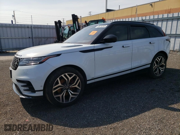 2018 Land Rover Range Rover Velar R-Dynamic HSE with VIN SALYM2RV5JA709397, listed as a Copart auction lot 45673293 with 0 mi miles. Bid and sale history available at carsss.com. Image 1.