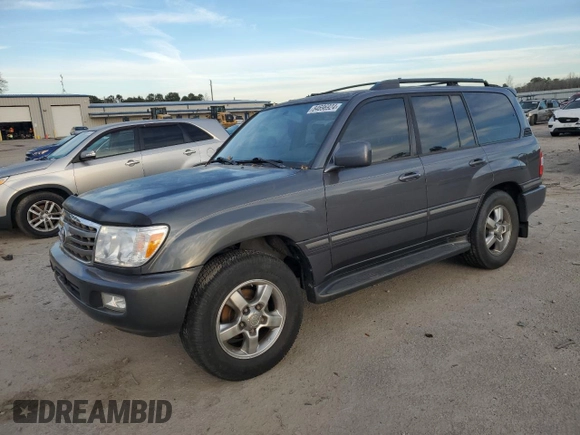 2006 Toyota Land Cruiser z VIN JTEHT05J962083786, wystawiony jako Copart lot #84696924 z przebiegiem 210 483 mil mil oraz Szkoda całkowita • Salvage title. Historia ofert i sprzedaży dostępna na DreamBid. Obrazek 1.