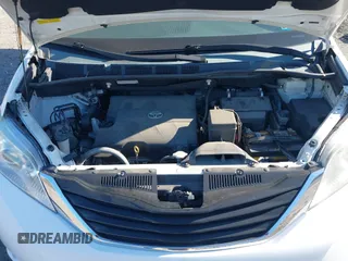 2014 Toyota Sienna LE AAS with VIN 5TDKK3DC6ES489789, listed as a IAAI auction lot 41899933 with 81,090 mi miles and . Bid and sale history available at DreamBid. Image 10.