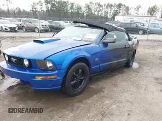 2007 Ford Mustang GT Deluxe with VIN 1ZVHT85H875279327, listed as a IAAI auction lot 41677110 with Not Provided miles and . Bid and sale history available at carsss.com. Image 16.