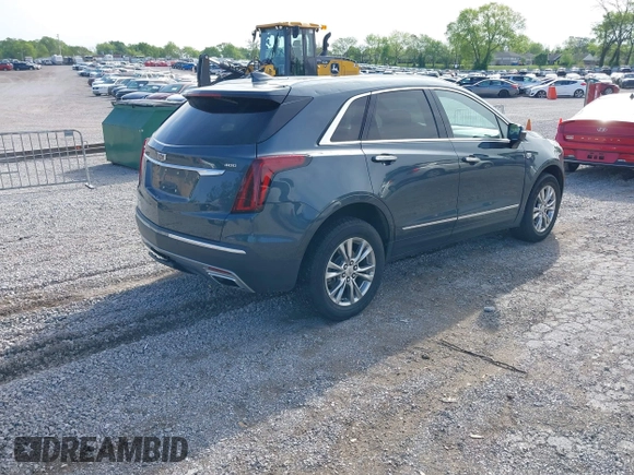 2020 Cadillac XT5 Premium Luxury AWD with VIN 1GYKNDRS1LZ198880, listed as a IAAI auction lot 42059021 with 95,279 mi miles and . Bid and sale history available at DreamBid. Image 4.