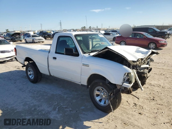 2006 Ford Ranger XL with VIN 1FTYR10U06PA32187, listed as a Copart auction lot 42453585 with 472,503 mi miles and Salvage Title. Bid and sale history available at carsss.com. Image 4.