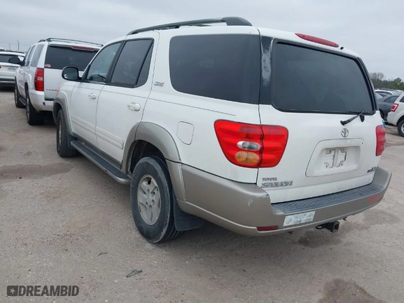 2004 Toyota Sequoia SR5 with VIN 5TDZT34A44S234566, listed as a IAAI auction lot 41594779 with 249,820 mi miles. Bid and sale history available at carsss.com. Image 3.