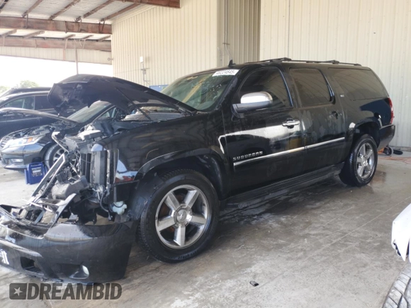 2013 Chevrolet Suburban LTZ with VIN 1GNSCKE00DR188905, listed as a Copart auction lot 46224845 with 212,260 mi miles and Salvage Title. Bid and sale history available at carsss.com. Image 1.