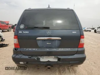 2003 Mercedes-Benz M 320/430/500 with VIN 4JGAB75E63A417600, listed as a Copart auction lot 54395365 with 276,552 mi miles and Salvage Title. Bid and sale history available at DreamBid. Image 6.