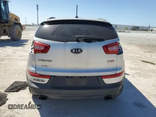 2011 Kia Sportage SX with VIN KNDPC3A66B7144057, listed as a Copart auction lot 47417265 with 216,939 mi miles and Salvage title. Bid and sale history available at DreamBid. Image 6.