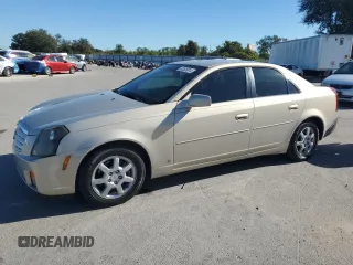 2007 Cadillac CTS with VIN 1G6DP577370142742, listed as a Copart auction lot 82526914 with 159,037 mi miles and Salvage Title. Bid and sale history available at carsss.com. Image 1.