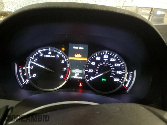 2016 Acura MDX with VIN 5FRYD4H29GB052581, listed as a Copart auction lot 45770155 with 179,244 mi miles and Salvage Title. Bid and sale history available at carsss.com. Image 9.