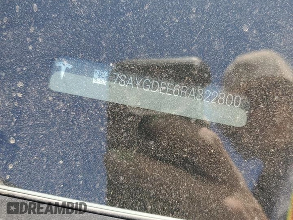 2024 Tesla Model Y Long Range z VIN 7SAYGDEE6RA322800, wystawiony jako Copart lot #49470595 z przebiegiem 16 372 mil mil oraz Szkoda całkowita • Salvage title. Historia ofert i sprzedaży dostępna na DreamBid. Obrazek 12.