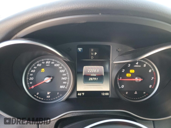 2018 Mercedes-Benz C 300 with VIN WDDWK4JB8JF698762, listed as a Copart auction lot 87129584 with 28,791 mi miles and Salvage Title. Bid and sale history available at DreamBid. Image 9.