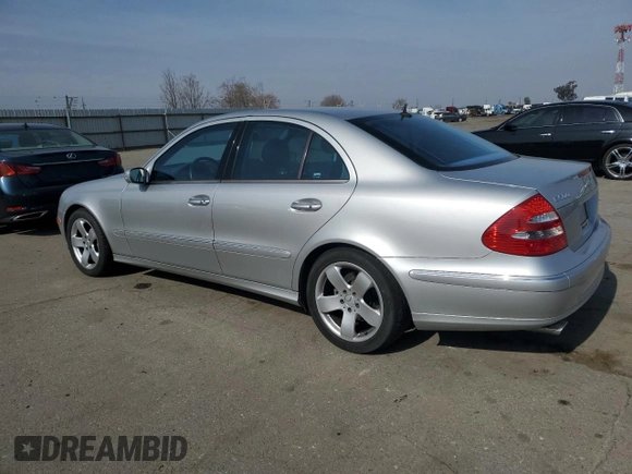 2005 Mercedes-Benz E 5.0L with VIN WDBUF70J55A617413, listed as a Copart auction lot 43297435 with 103,271 mi miles and Clean Title. Bid and sale history available at carsss.com. Image 2.