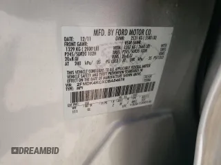 2012 Ford Edge Limited with VIN 2FMDK4KCXCBA54978, listed as a Copart auction lot 54421495 with 134,847 mi miles and Clean Title. Bid and sale history available at carsss.com. Image 13.