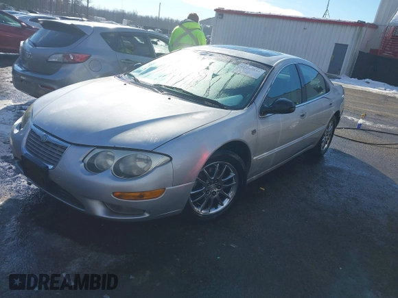 2002 Chrysler 300M with VIN 2C3AE66G72H229615, listed as a IAAI auction lot 41293834 with 162,892 mi miles. Bid and sale history available at carsss.com. Image 17.