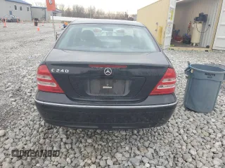 2003 Mercedes-Benz C 240 with VIN WDBRF61J03A443486, listed as a Copart auction lot 43896805 with 62,931 mi miles and Salvage Title. Bid and sale history available at carsss.com. Image 6.