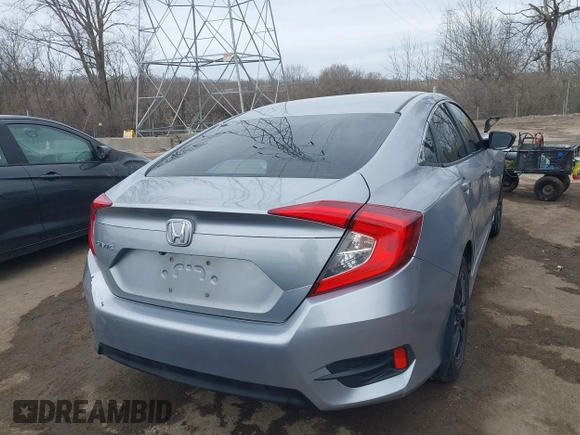 2016 Honda Civic Sedan LX with VIN 19XFC2F58GE012446, listed as a IAAI auction lot 41690249 with 184,816 mi miles. Bid and sale history available at carsss.com. Image 4.