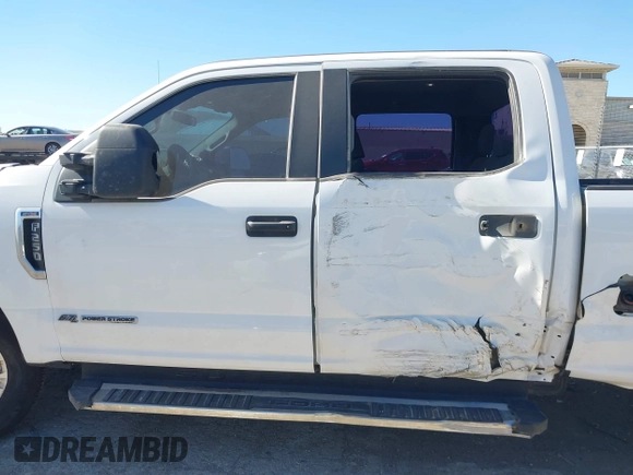 2021 Ford Super Duty F-250 SRW XL with VIN 1FT7W2BT2MEC37128, listed as a IAAI auction lot 41735304 with 103,992 mi miles. Bid and sale history available at carsss.com. Image 14.