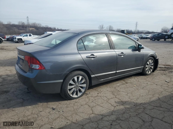 2010 Honda Civic Sdn EX with VIN 19XFA1F83AE004143, listed as a Copart auction lot 52330365 with 223,039 mi miles and Clean Title. Bid and sale history available at carsss.com. Image 3.