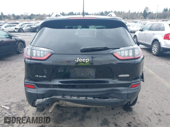 2019 Jeep Cherokee Latitude with VIN 1C4PJMCB3KD351478, listed as a IAAI auction lot 41804228 with 154,559 mi miles. Bid and sale history available at carsss.com. Image 6.