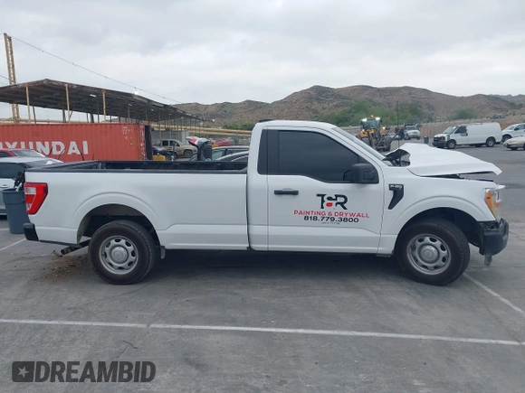 2022 Ford F-150 XL with VIN 1FTMF1CB4NKE51463, listed as a IAAI auction lot 42034226 with 82,658 mi miles and . Bid and sale history available at DreamBid. Image 13.