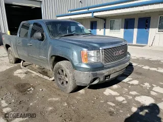 2008 GMC Sierra 1500 SLE1 with VIN 2GTEK13M281203766, listed as a Copart auction lot 46125255 with 0 mi miles and Salvage Title. Bid and sale history available at carsss.com. Image 11.