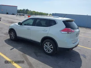 2016 Nissan Rogue S with VIN KNMAT2MT7GP604822, listed as a IAAI auction lot 41928614 with 95,596 mi miles and . Bid and sale history available at DreamBid. Image 3.