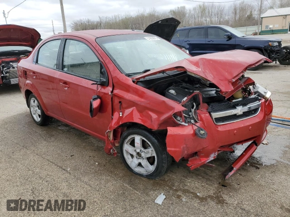 2007 Chevrolet Aveo LT with VIN KL1TG56667B086759, listed as a Copart auction lot 51053975 with 106,869 mi miles and Salvage title. Bid and sale history available at DreamBid. Image 4.
