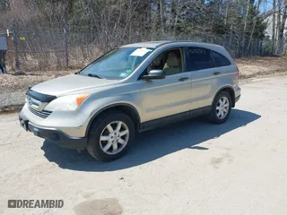 2007 Honda CR-V EX with VIN JHLRE485X7C057401, listed as a IAAI auction lot 42087871 with 120,037 mi miles. Bid and sale history available at carsss.com. Image 2.