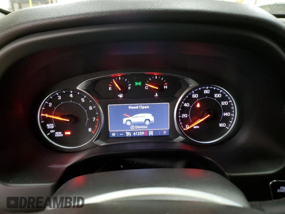 2020 GMC Acadia SLT with VIN 1GKKNULS1LZ163551, listed as a Copart auction lot 49794235 with 61,259 mi miles and Salvage Title. Bid and sale history available at DreamBid. Image 9.