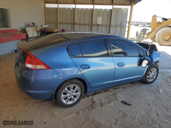 2010 Honda Insight EX with VIN JHMZE2H71AS021515, listed as a Copart auction lot 50467225 with 183,088 mi miles and Salvage Title. Bid and sale history available at carsss.com. Image 3.