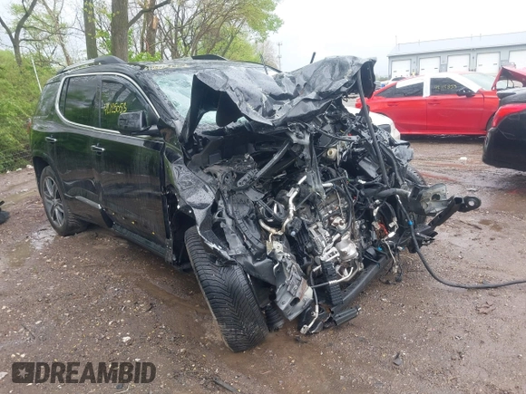 2018 GMC Acadia Denali z VIN 1GKKNXLS3JZ158236, wystawiony jako IAAI lot #42125053 z przebiegiem 58 000 mil mil oraz . Historia ofert i sprzedaży dostępna na DreamBid. Obrazek 1.