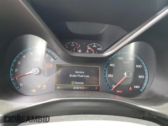 2022 Chevrolet Colorado 4WD Z71 with VIN 1GCGTDEN9N1268483, listed as a Copart auction lot 64638865 with 61,611 mi miles and Salvage title. Bid and sale history available at DreamBid. Image 9.