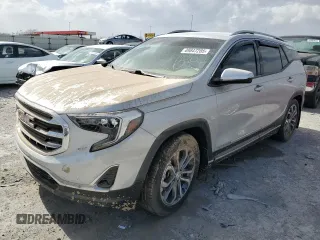 2019 GMC Terrain SLT with VIN 3GKALPEX0KL345355, listed as a Copart auction lot 49847285 with 0 mi miles and Salvage Title. Bid and sale history available at carsss.com. Image 1.