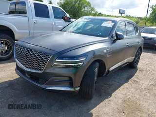 2022 Genesis GV80 Advanced Plus с VIN KMUHCESC8NU094592, выставлен на аукционе IAAI как лот 42554835 с пробегом 57 293 миль миль и . История ставок и продаж доступна на DreamBid. Изображение 18.