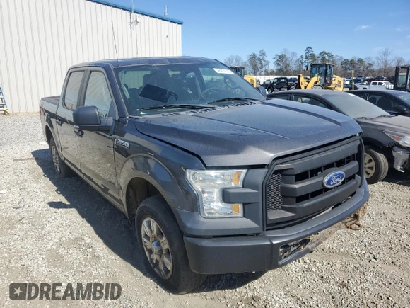 2015 Ford F-150 XLT with VIN 1FTEW1EF9FKE55062, listed as a Copart auction lot 46934545 with 148,430 mi miles and Salvage title. Bid and sale history available at DreamBid. Image 4.