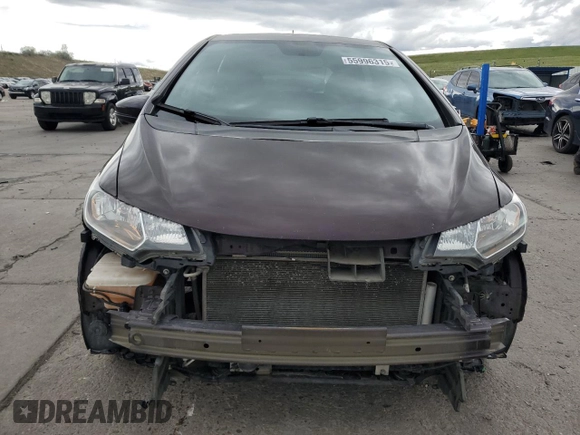 2015 Honda Fit EX with VIN 3HGGK5G84FM729496, listed as a Copart auction lot 55996315 with 91,310 mi miles and Salvage title. Bid and sale history available at DreamBid. Image 5.