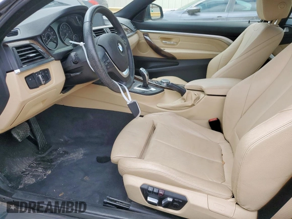 2017 BMW 4 Series 430i with VIN WBA4R7C52HK895575, listed as a Copart auction lot 55348865 with 57,288 mi miles and Clean Title. Bid and sale history available at DreamBid. Image 7.