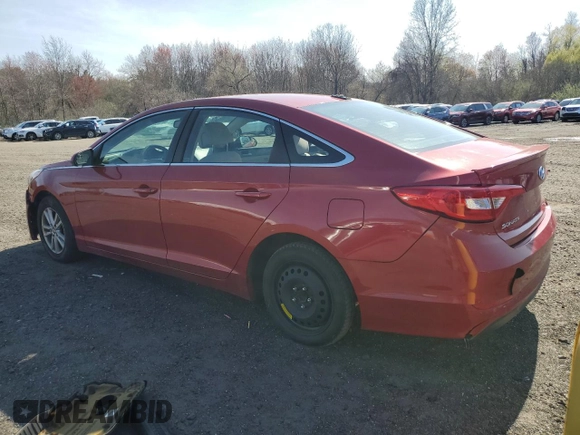 2017 Hyundai Sonata SE with VIN 5NPE24AFXHH533918, listed as a Copart auction lot 54558815 with 97,464 mi miles and Clean Title. Bid and sale history available at carsss.com. Image 2.
