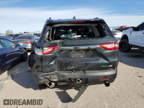2021 Chevrolet Traverse RS with VIN 1GNERJKW8MJ176305, listed as a Copart auction lot 82169024 with 78,966 mi miles and Salvage Title. Bid and sale history available at carsss.com. Image 6.