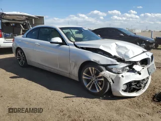 2017 BMW 4 Series 430i xDrive with VIN WBA4U9C3XH5H64212, listed as a Copart auction lot 54097655 with 51,040 mi miles and Salvage title. Bid and sale history available at DreamBid. Image 4.