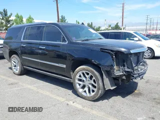 2018 Cadillac Escalade ESV Premium Luxury z VIN 1GYS4JKJ3JR160602, wystawiony jako IAAI lot #42075001 z przebiegiem 100 899 mil mil oraz . Historia ofert i sprzedaży dostępna na DreamBid. Obrazek 1.